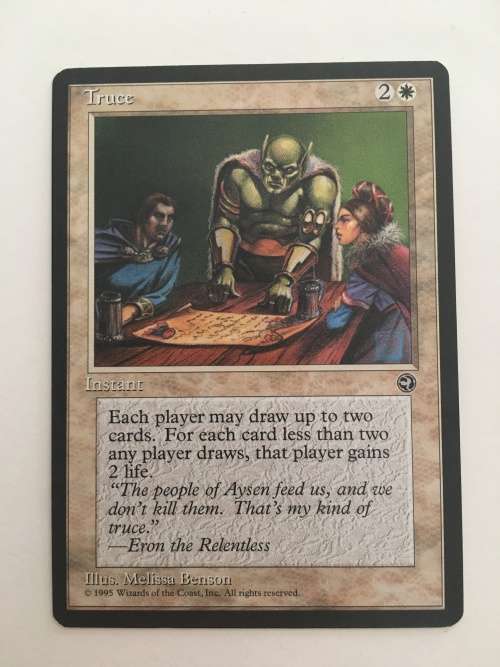 MAGIC THE GATHERING - TRUCE - HOMELANDS