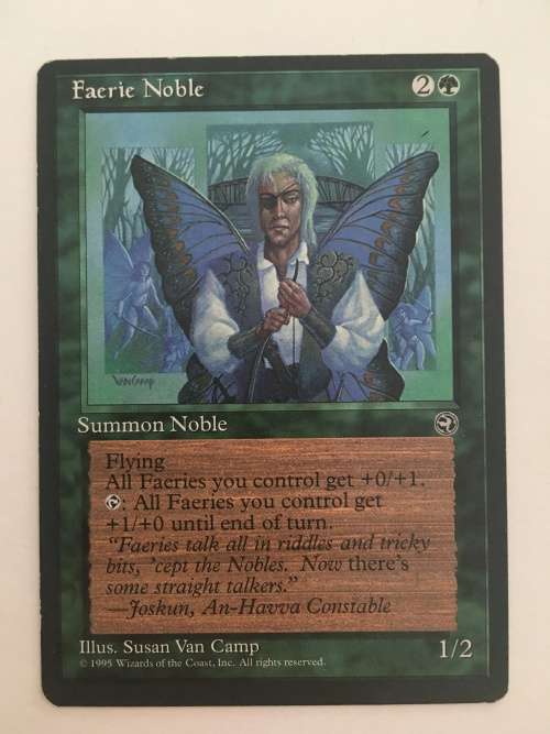 MAGIC THE GATHERING - FAERIE NOBLE - ALLIANCES