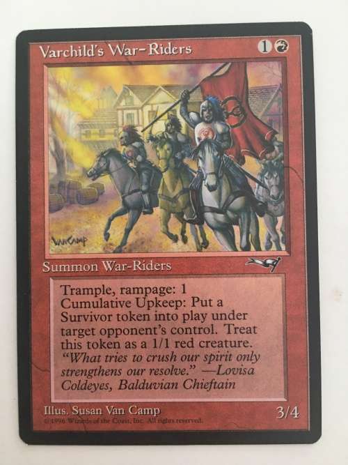 MAGIC THE GATHERING - VARCHILD`S WAR-RIDERS - ALLIANCES