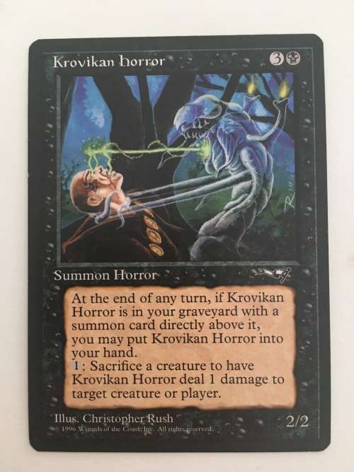 MAGIC THE GATHERING - KROVIKAN HORROR - ALLIANCES
