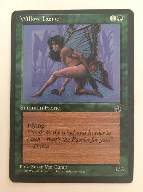MAGIC THE GATHERING - WILLOW FAERIE - HOMELANDS