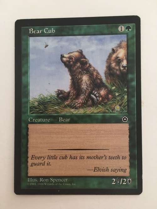 MAGIC THE GATHERING - BEAR CUB - PORTAL SECOND AGE