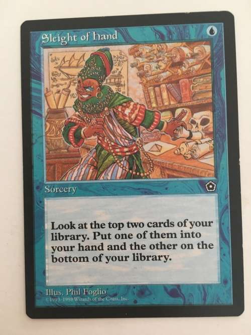 MAGIC THE GATHERING - SLEIGHT OF HAND - PORTAL SECOND AGE