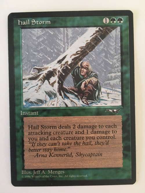 MAGIC THE GATHERING - HAIL STORM X 2 - INSIDIOUS BOOKWORMS X 2