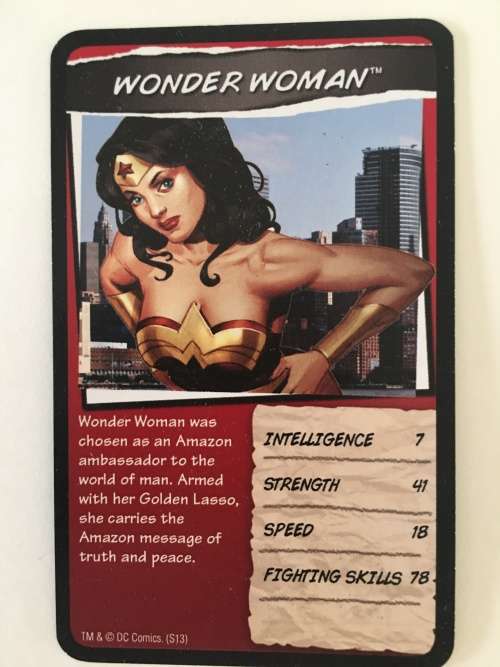 DC TOPPS HERO TRADING CARDS - WONDER WOMAN - 2017 2 DIFFERENT EDITIONS