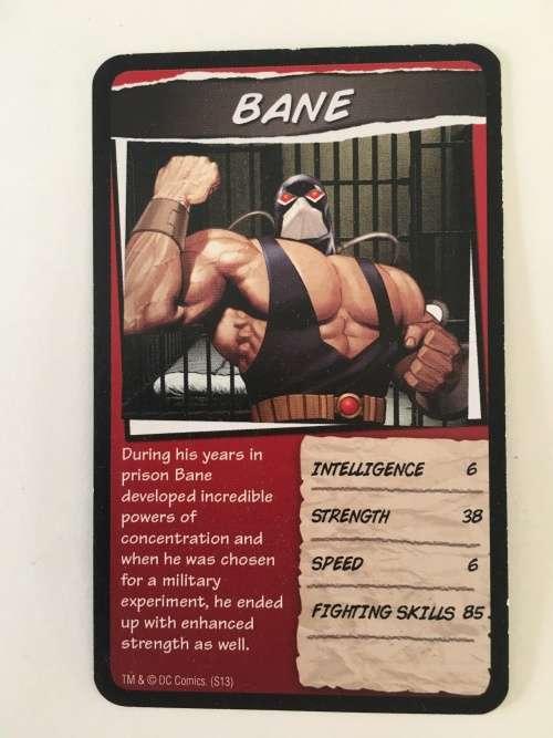 DC TOPPS HERO TRADING CARDS - BANE - 2017 2 DIFFERENT EDITIONS