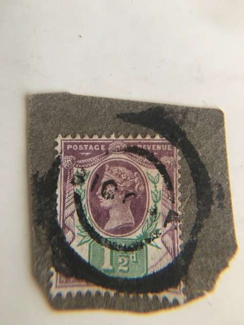 QUEEN VICTORIA 1 1/2D USED 1887 STAMP JUBILEE