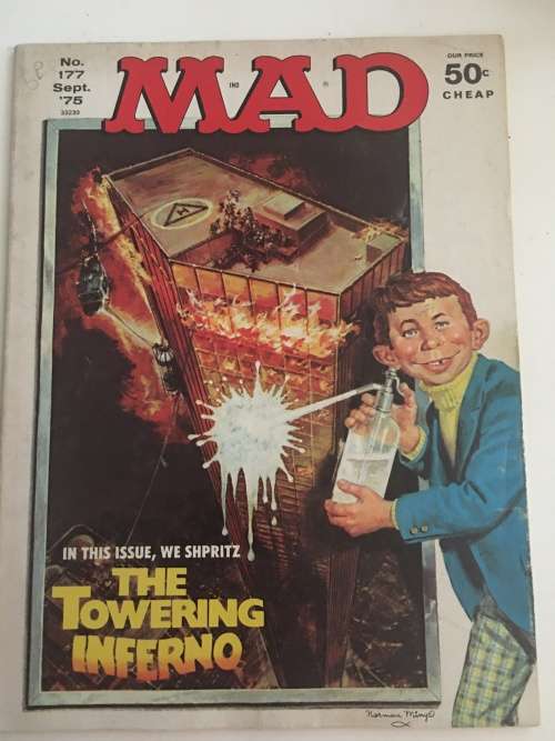 VINTAGE MAD MAGAZINE - NO. 177 - 1975
