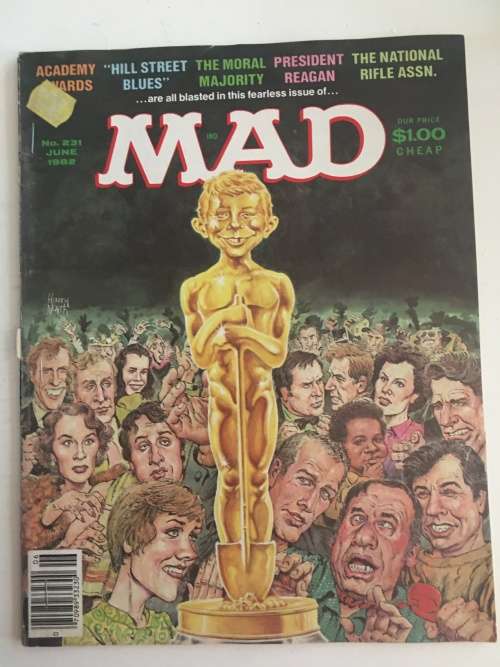VINTAGE MAD MAGAZINE - NO. 231 - 1982