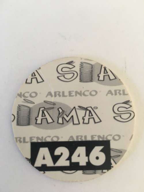 VINTAGE RUGBY TAZO - BY ARLENCO NO. A246