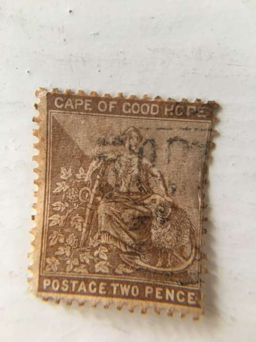 SOUTH AFRICA -  CAPE OF GOOD HOPE 2 PENCE USED