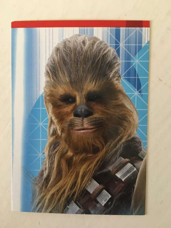 TOPPS -  STAR WARS CARD - THE LAST JEDI