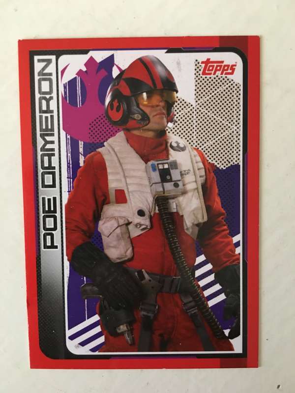 TOPPS -  STAR WARS CARD - THE LAST JEDI