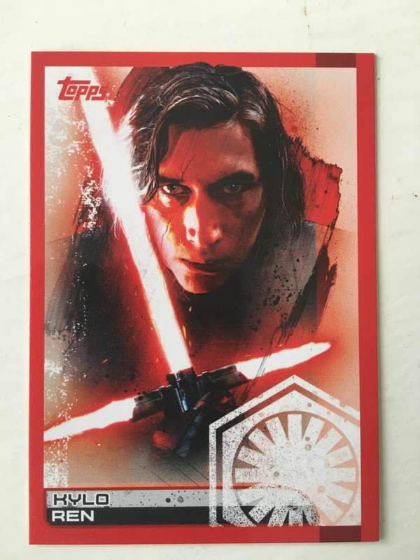 TOPPS -  STAR WARS CARD - THE LAST JEDI