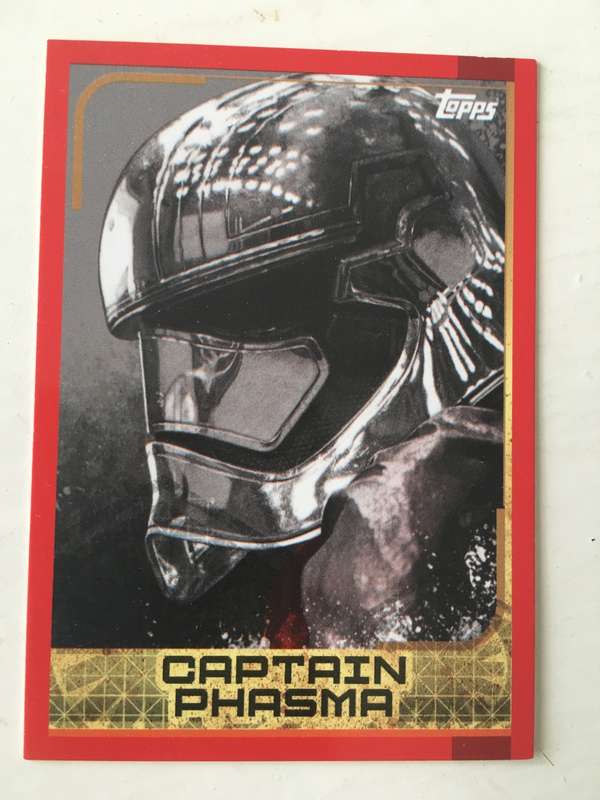 TOPPS -  STAR WARS CARD - THE LAST JEDI