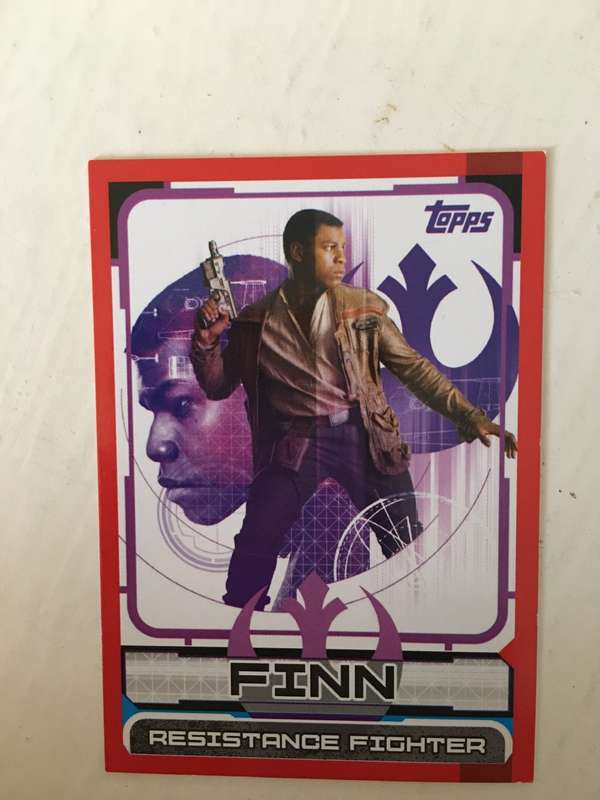 TOPPS -  STAR WARS CARD - THE LAST JEDI