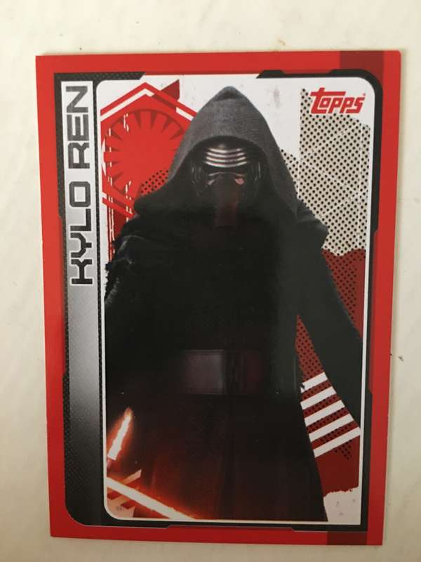 TOPPS -  STAR WARS CARD - THE LAST JEDI