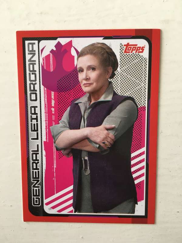 TOPPS -  STAR WARS CARD - THE LAST JEDI