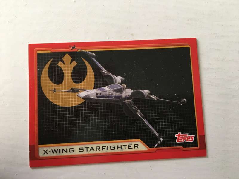 TOPPS -  STAR WARS CARD - THE LAST JEDI