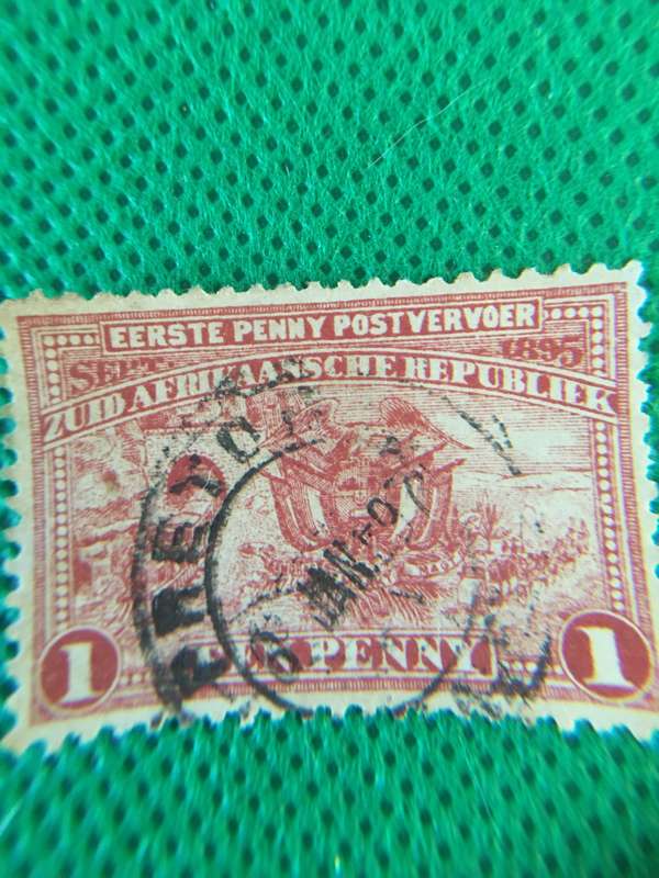 SOUTH AFRICA - USED  STAMP