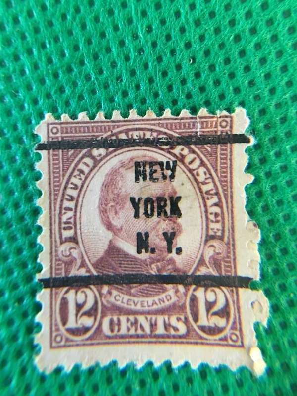AMERICA GROVER CLEVELAND USED PRE CANCEL STAMP