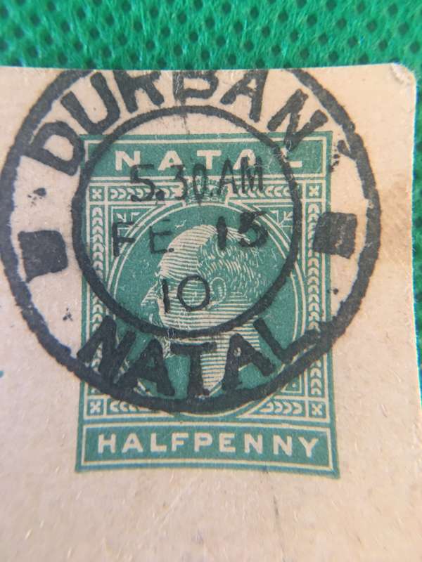 SOUTH AFRICA HALF PENNY USED STAMP