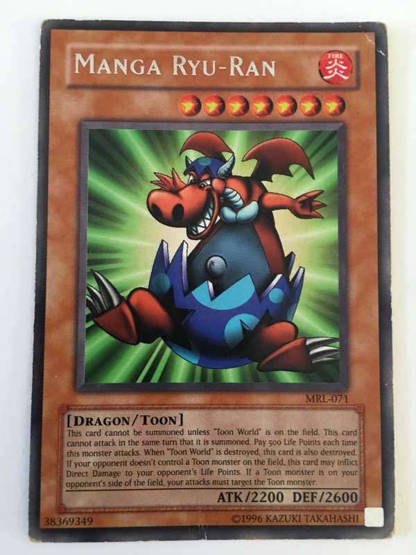 YU-GI-OH TRADING CARD - MANGA RYU-RAN