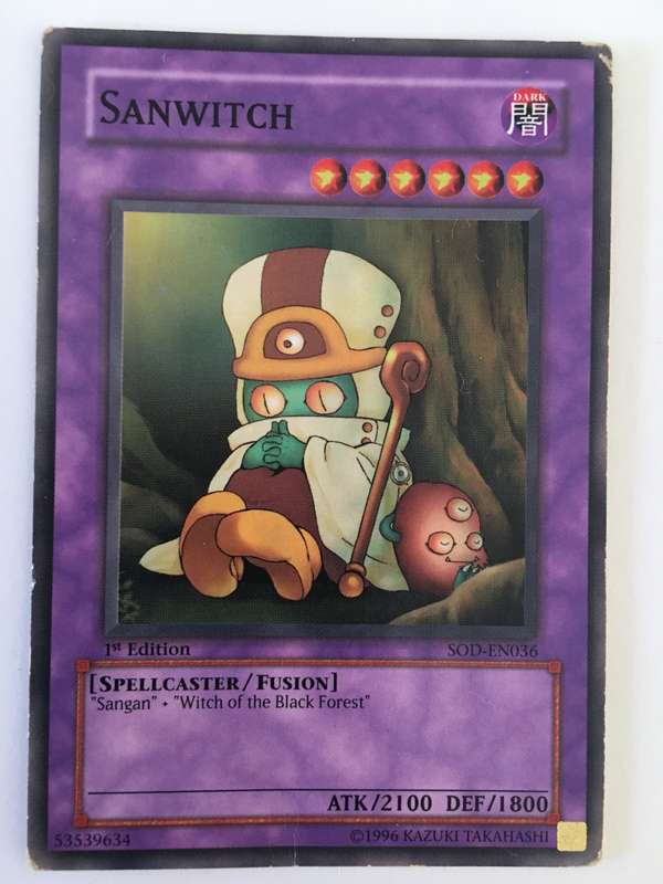 YU-GI-OH  TRADING CARD - SANWITCH