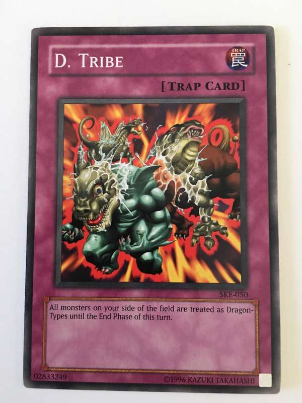 YU-GI-OH TRADING CARD - D. TRIBE