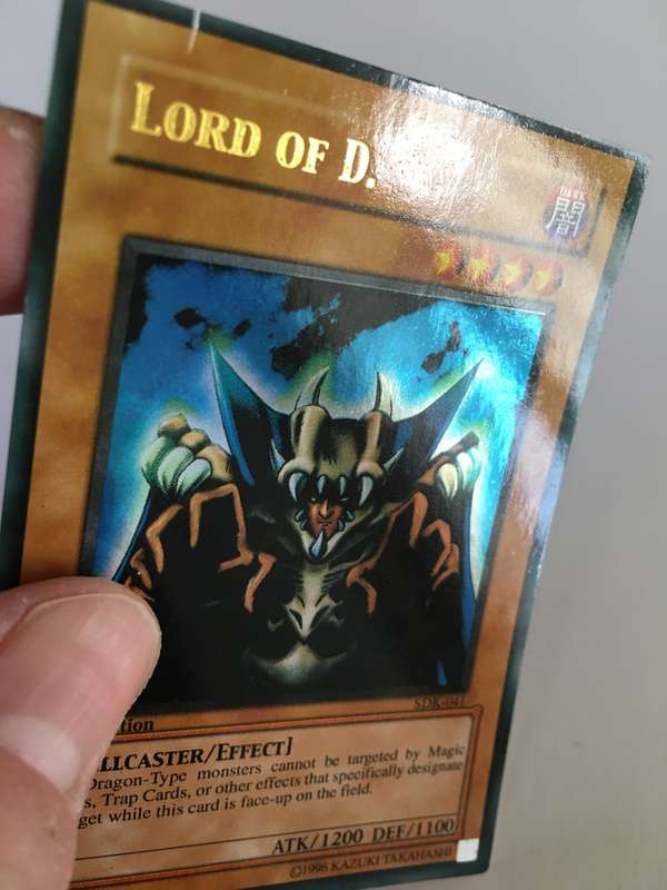 YU-GI-OH  TRADING CARD - FOIL CARD / SHINY CARD - LORD OF D.