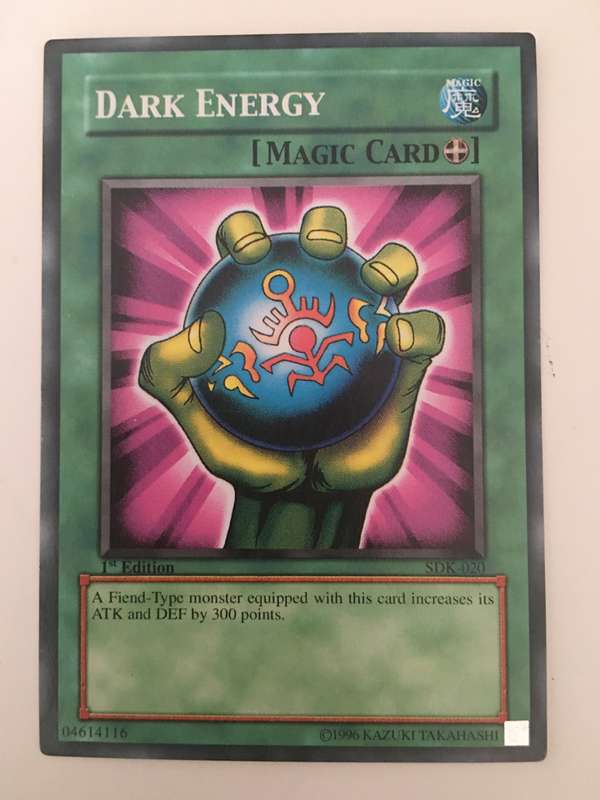 YU-GI-OH TRADING CARD - DARK ENERGY