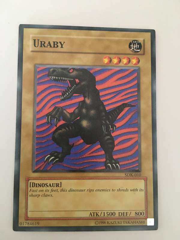 YU-GI-OH TRADING CARD - URABY
