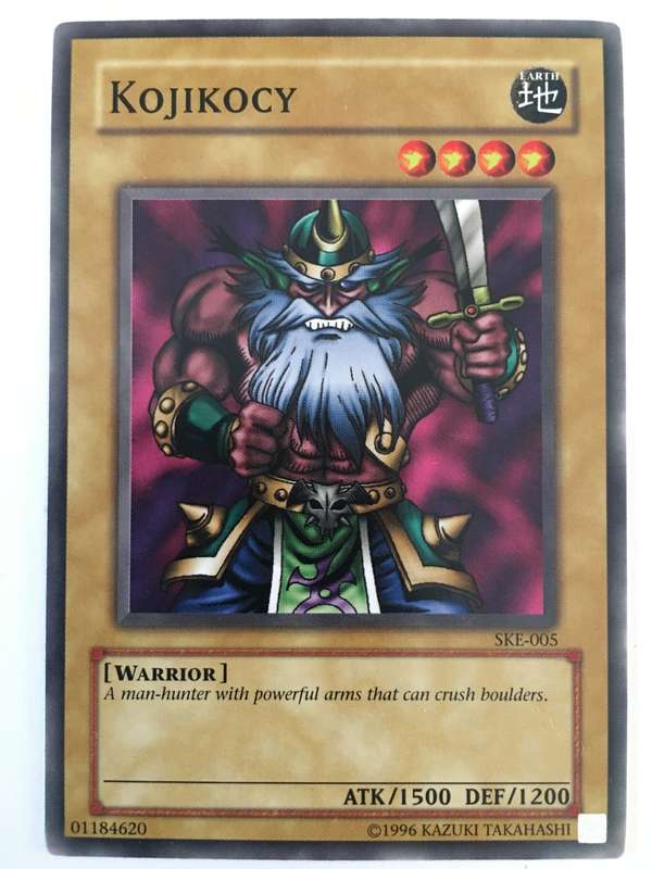 YU-GI-OH TRADING CARD - KOJIKOCY