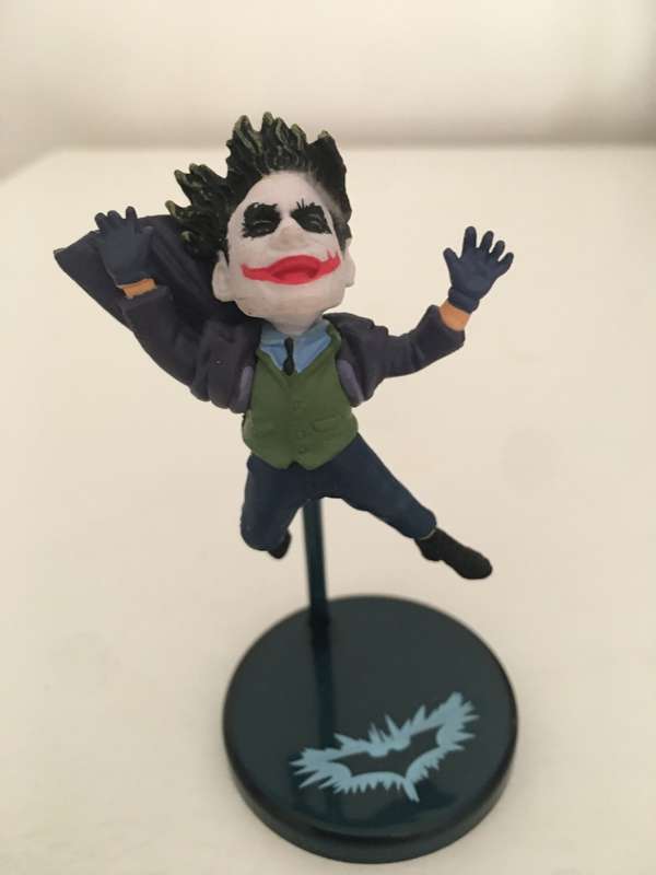 LOVELY SMALL FIGURINE OF THE JOKER ON STAND