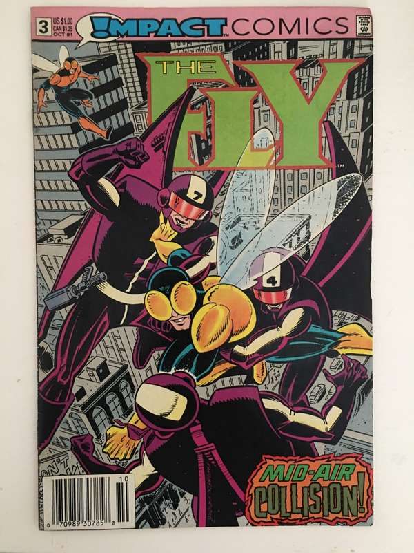 IMPACT COMICS - THE FLY - NO. 3  - 1991