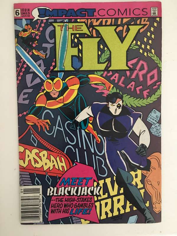 IMPACT COMICS - THE FLY - NO. 6 - 1992