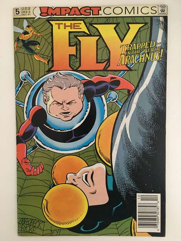 IMPACT COMICS - THE FLY - NO. 5 - 1991
