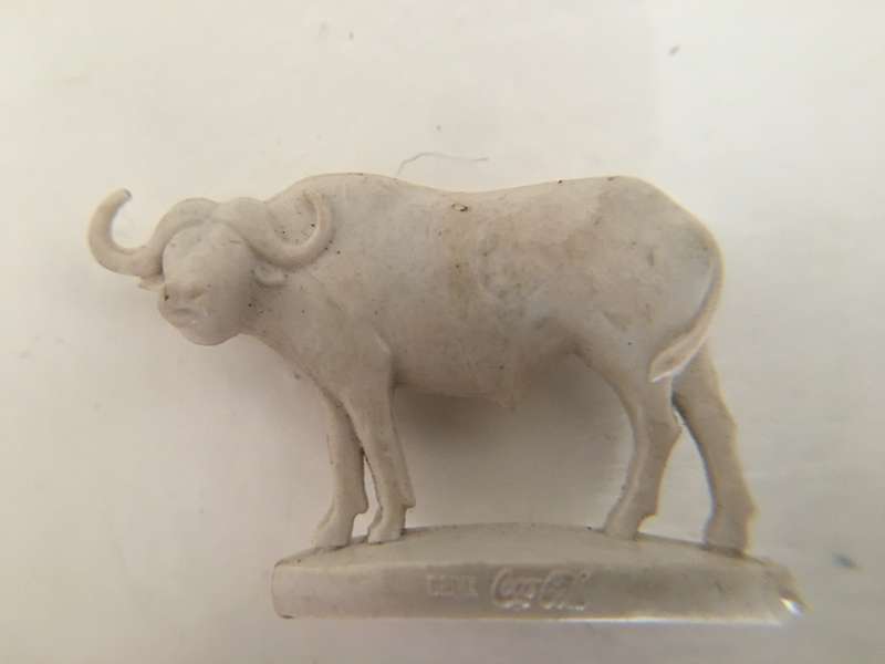 VINTAGE COCA-COLA -  AFRICAN WILD ANIMALS - CAPE BUFFALO