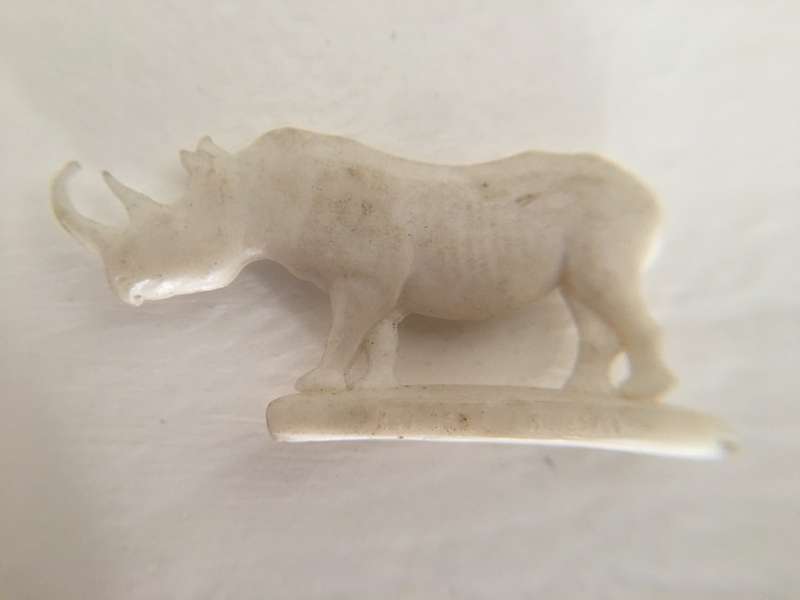 VINTAGE RARE COCA - COLA  AFRICAN ANIMAL - RHINO