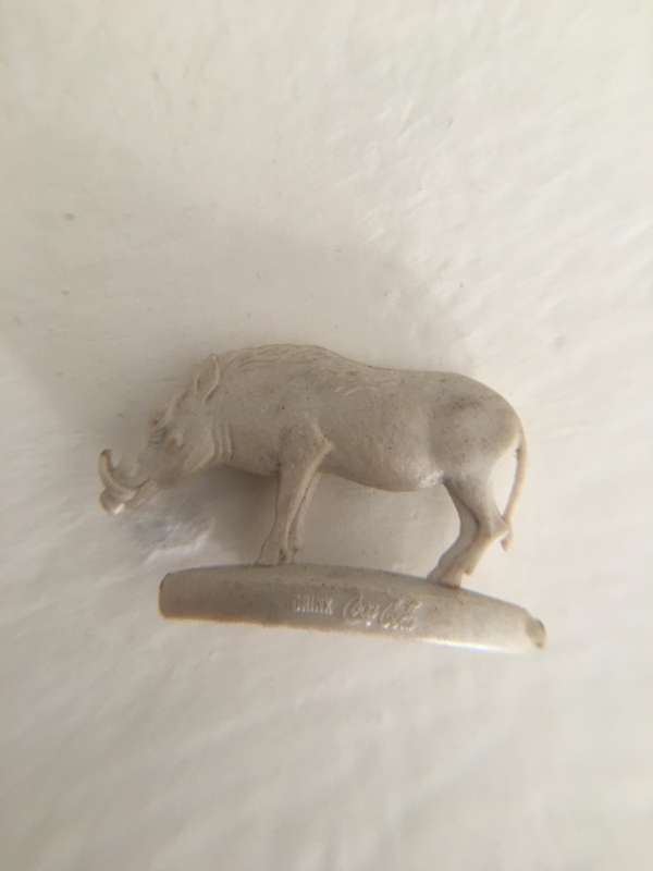 VINTAGE RARE COCA - COLA  AFRICAN ANIMAL - WARTHOG
