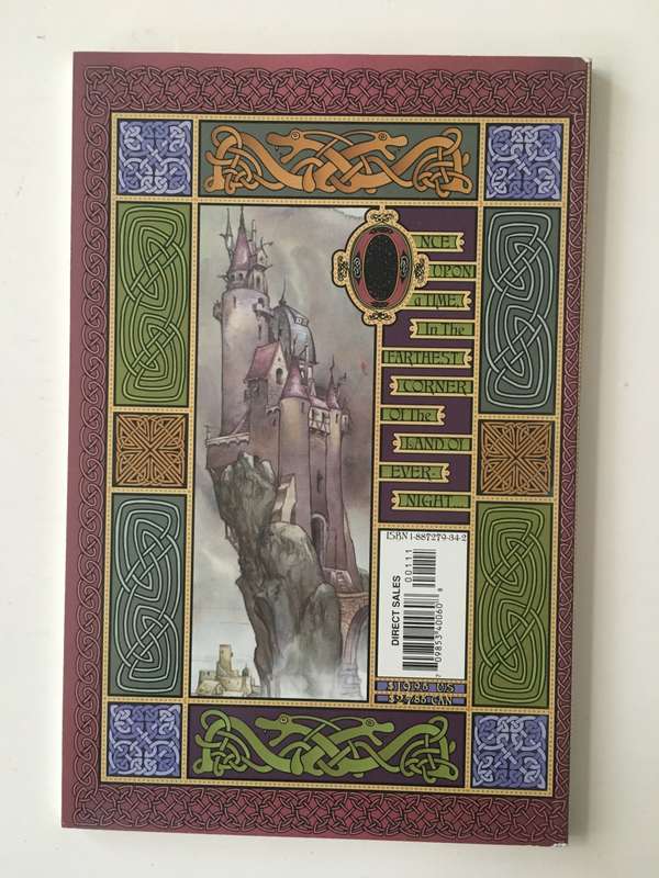 HOMAGE COMICS - VERY THICK BEAUTIFULLY ILLISTRATED IN COMIC STRIPS - 1997 THE WIZARDS TALE