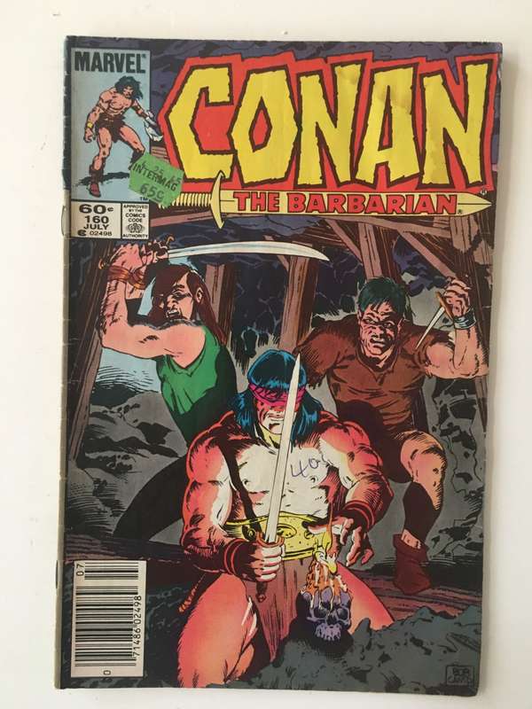 MARVEL COMICS - CONAN THE BARBARIAN  VOL. 1  NO. 160 - 1984