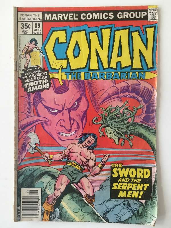 MARVEL  COMICS CONAN THE BARBARIAN - VOL. 1  NO. 89- 1978