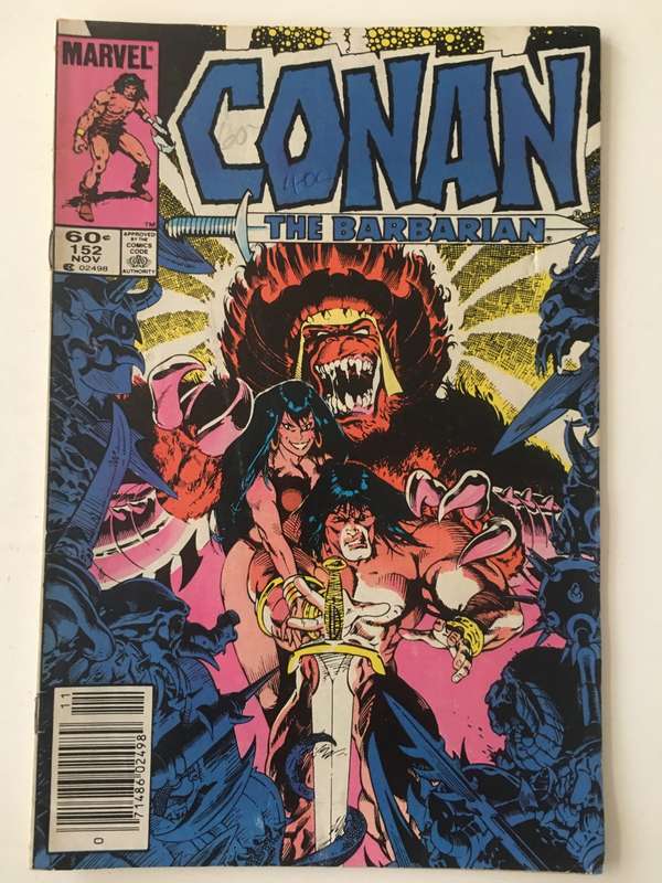 MARVEL  COMICS CONAN THE BARBARIAN - VOL. 1  NO. 152 - 1983