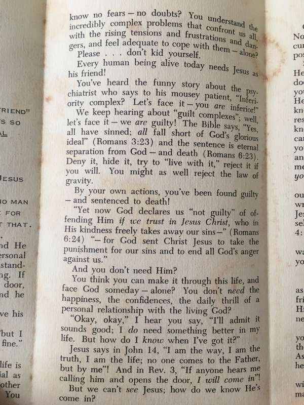 NEW BARBOUR CHRISTIAN COMICS - BORN AGAIN -1978 AND AUTOGRAPH OF PAT BOONE CROSS & SWITCHBLADE