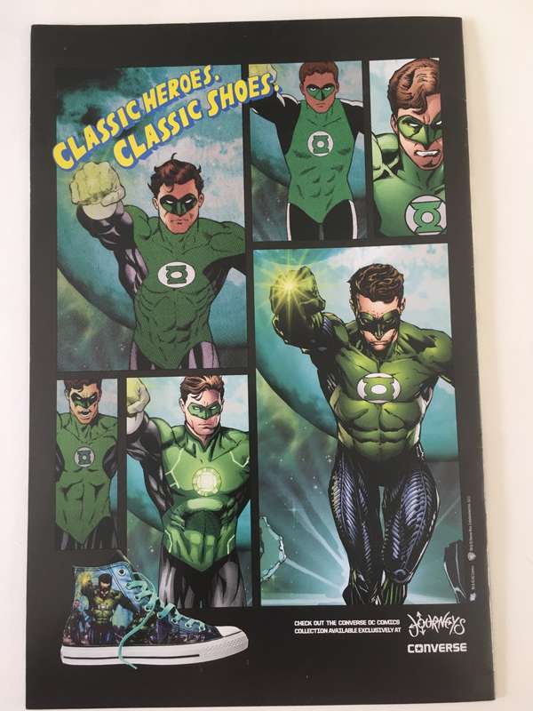 DC COMICS - GREEN LANTERN   ERROR VERSION !!!!! -  NO. 1   -  2011 GET BOTH COMICS