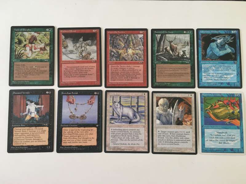 MAGIC THE GATHERING LOTOF 10 RANDOM CARDS R40 GET YOURS NOW!!!!