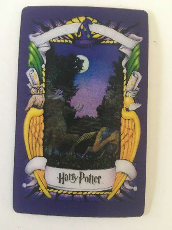 HARRY POTTER 3D  CHOCOLATE FROG TRADING CARD - CENTAUR - WARNER BROTHERS - 2001