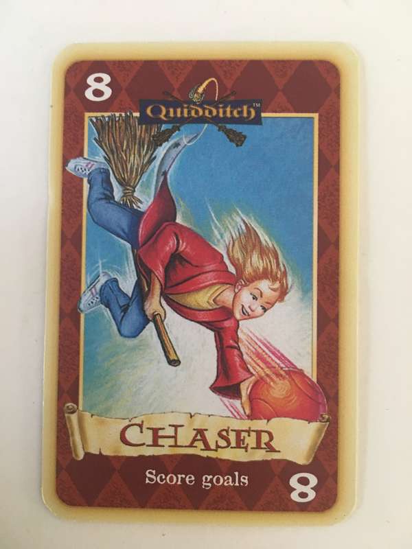 HARRY POTTER AND THE PHILOSOPHER`S STONE - TRADING CARD WARNER BROTHERS 2000 - CHASER -