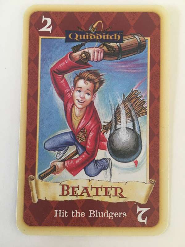 HARRY POTTER TRADING CARD - PHILOSOPHER`S STONE  BEATER WARNER BROTHERS 2000